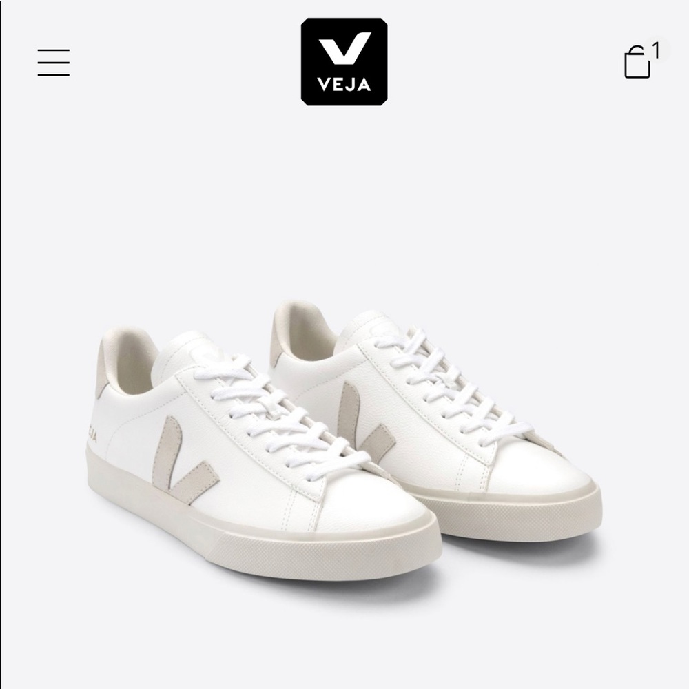 Veja Campo Chromefree White Natural